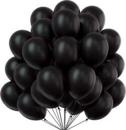 Balony Strong 27cm, Pastel Black, 50szt.