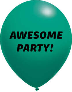 Balony pastelowe Awesome Party! 14 cali, 1 szt.