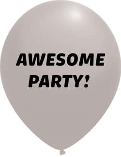 Balony pastelowe Awesome Party! 14 cali, 1 szt.