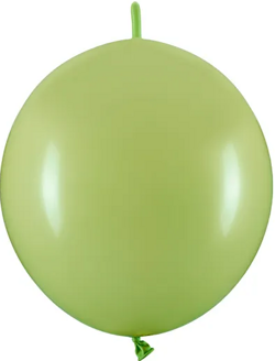 Balony z łącznikiem, 33 cm, zielone oliwkowe 20szt