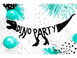 Baner Dinozaury - Dino Party, 20x90 cm, 1 szt.