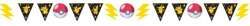 Baner Girlanda Flagi POKEMON Pokeball Pikachu 3,3m