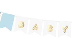 Baner na Baby Shower Baby Boy, 160 cm, 1 szt.