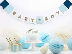 Baner na Baby Shower Baby Boy, 160 cm, 1 szt.