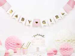 Baner na Baby Shower Baby Girl, 175 cm, 1 szt.