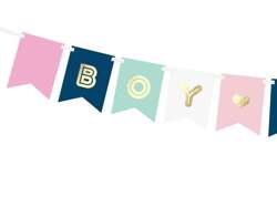 Baner na Baby Shower Boy or Girl, 1 szt.