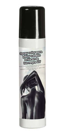 Czarny spray do ciała i włosów 75 ml, 1 szt.