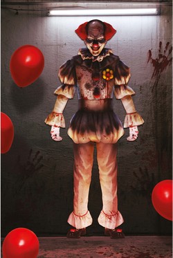 Dekoracja KLAUN Clown Horror Halloween 180cm