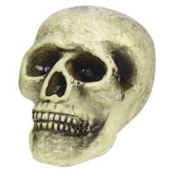 Dekoracyjna czaszka na Halloween, 1 szt.