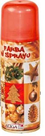 Farba Dekoracyjna w Sprayu Czerwona 250 ml, 1 szt.