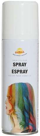 Farba do Włosów Spray Kolor Lakier BIAŁY 125ml