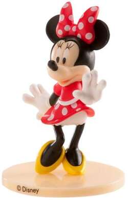 Figurka urodzinowa - PVC MINNIE 9 cm, 1 szt.