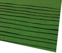 Filc dekoracyjny 20 x 30 cm, zielona trawa, 1 szt.