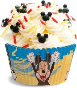 Foremki Papilotki Muffiny Myszka Mickey Miki 25szt