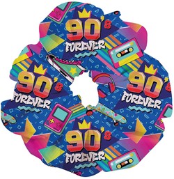 Gumka do Włosów Lata 90te Disco Scrunchie