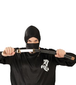 Katana Ninja, Miecz, 59 cm, 1 szt.