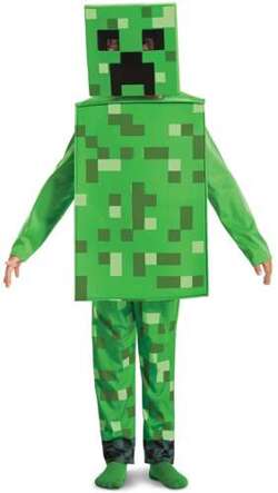 Kostium Strój Creeper Fancy Gra MINECRAFT 4-6 lat