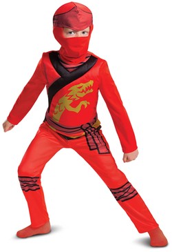 Kostium Strój Kai Fancy Lego Ninjago 4-6 lat Bal