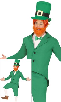 Kostium Strój Skrzat Leprechaun Św. Patryk, L