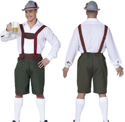 Kostium Strój Tyrolski Bawarczyk Oktoberfest, L