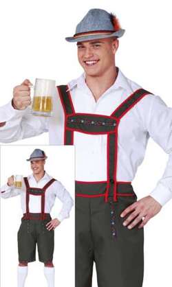 Kostium Strój Tyrolski Bawarczyk Oktoberfest, L