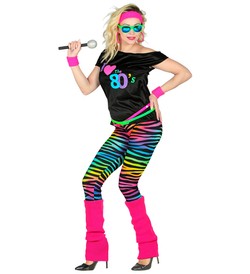 Kostium Strój Zebra Disco Retro Love 80 Lata 90 L