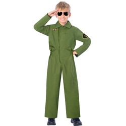 Kostium dla dzieci Pilot Jumpsuit, 4-6 lat, 1 kpl.