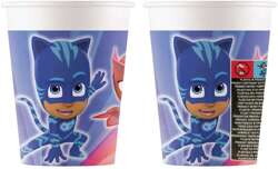 Kubeczki Papierowe Pidżamersi PJ Masks 200ml 8szt.