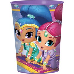 Kubek plastikowy Shimmer & Shine, 473 ml, 1 szt.