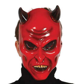 Maska "Czerwony Diabeł", 1 szt.