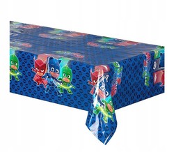 Obrus plastikowy "PJ Masks", 120x180 cm, 1 szt.