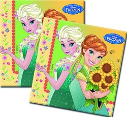 Serwetki Frozen Fever 33x33 cm, 20 szt. 