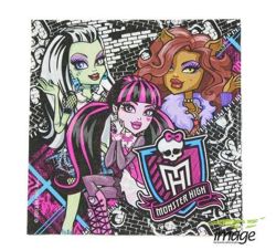 Serwetki Monster High 33x33 cm, 15 szt.