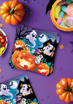 Serwetki Papierowe HALLOWEEN Dynia 33x33cm 12szt.