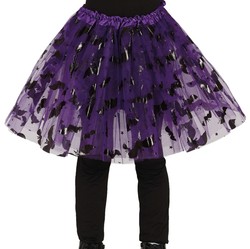 Spódniczka Tiulowa TUTU Fioletowa Halloween 30cm