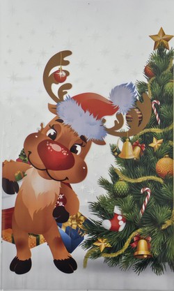 Woreczki Foliowe XMAS Dwustronny Nadruk 25x40cm