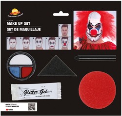 Zestaw do Makijażu KLAUN Clown Horror MakeUp