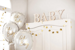 Balon Foliowy OH BABY Shower Roczek Urodziny 69cm