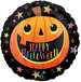Balon Foliowy Uśmiechnięta DYNIA Halloween 45 cm