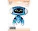 Balon foliowy 24" FX - Robot Blue (opak. papierowe