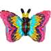 Balon foliowy Motyl Mini 14", 1 szt.