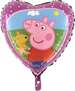 Balon foliowy Świnka Peppa 18", 1 szt.