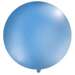 Balon olbrzym 1 m, pastel, niebieski, 1 szt.
