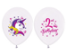 Balony 2 Urodziny (jednorożce), 12"/ 5 szt.