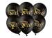 Balony 30cm, Happy 2021!, Pastel Black