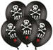 Balony 30cm, Piraci, Pastel Black, 5 szt.