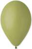 Balony G110 pastel 12" - zielone oliwkowe 98/ 100 