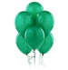 Balony metaliczne 12 cali, 25 szt., zielony