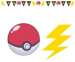 Baner Girlanda Flagi POKEMON Pokeball Pikachu 3,3m