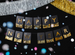 Baner Happy New Year, 135x16,5 cm